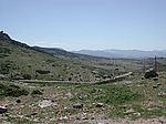 im Tal in der Ferne liegt Ronda
