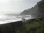 Playa de Cabria , FKK Abschnitt