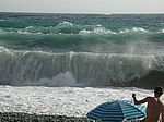 Playa de Cabria , FKK Abschnitt