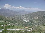 im Hintergrund die Sierra Nevada