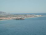 Strand und Hotelanlage bei Salobreña