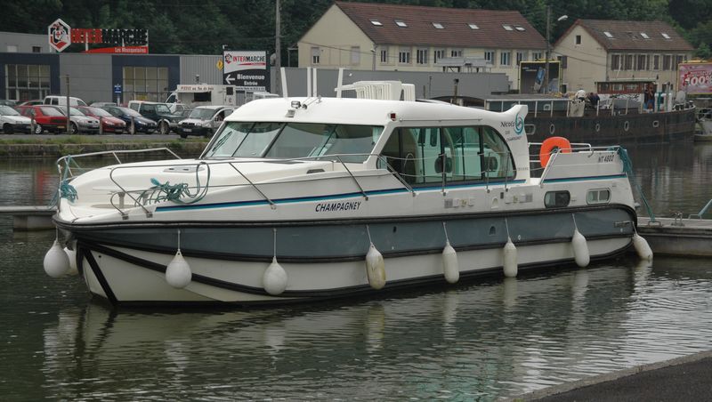 unser Boot für 4 Tage