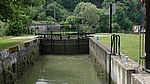 die letzte Schleuse des Kanals, dann geht es auf dem Doubs weiter