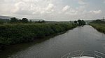 am Horizont erkennt man schon die nächste Schleuse