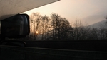 auf der B10 in Richtung Landau
