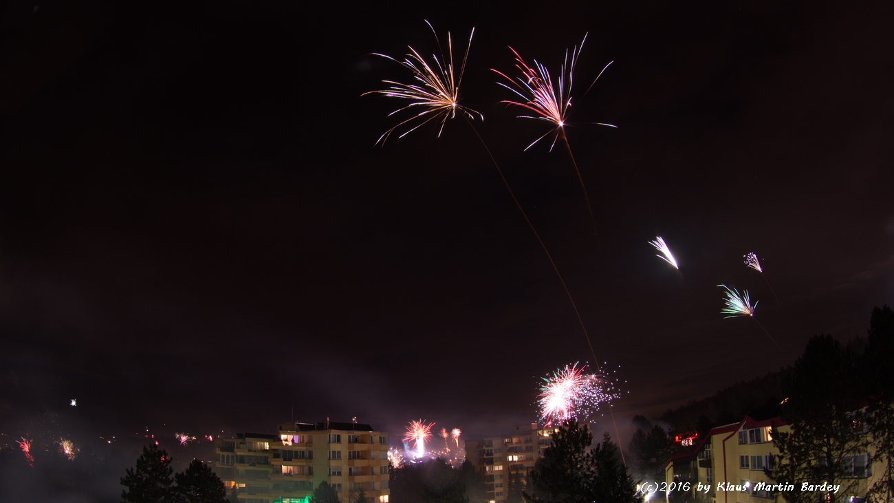 Feuerwerk Waldpark Eisingen