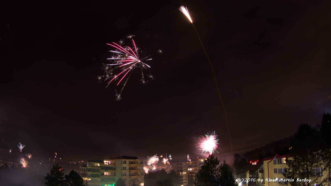 Feuerwerk Waldpark Eisingen