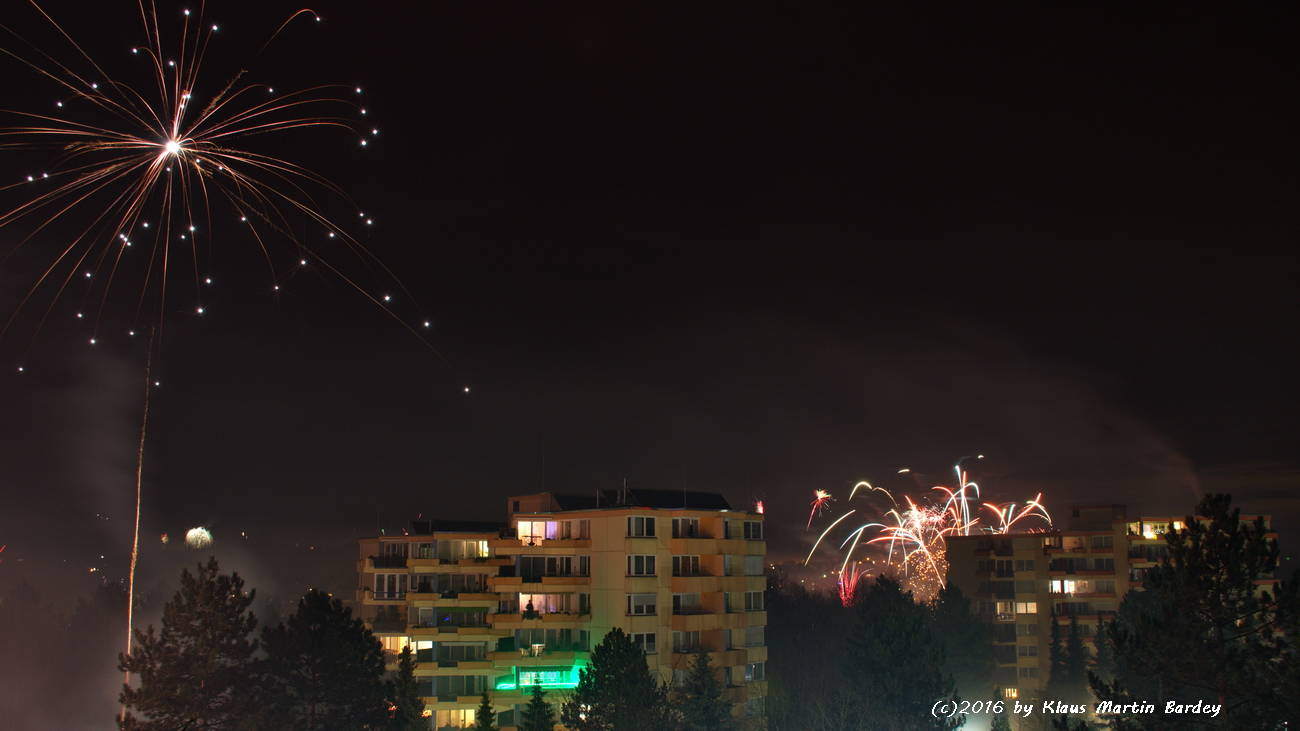 Feuerwerk Waldpark Eisingen