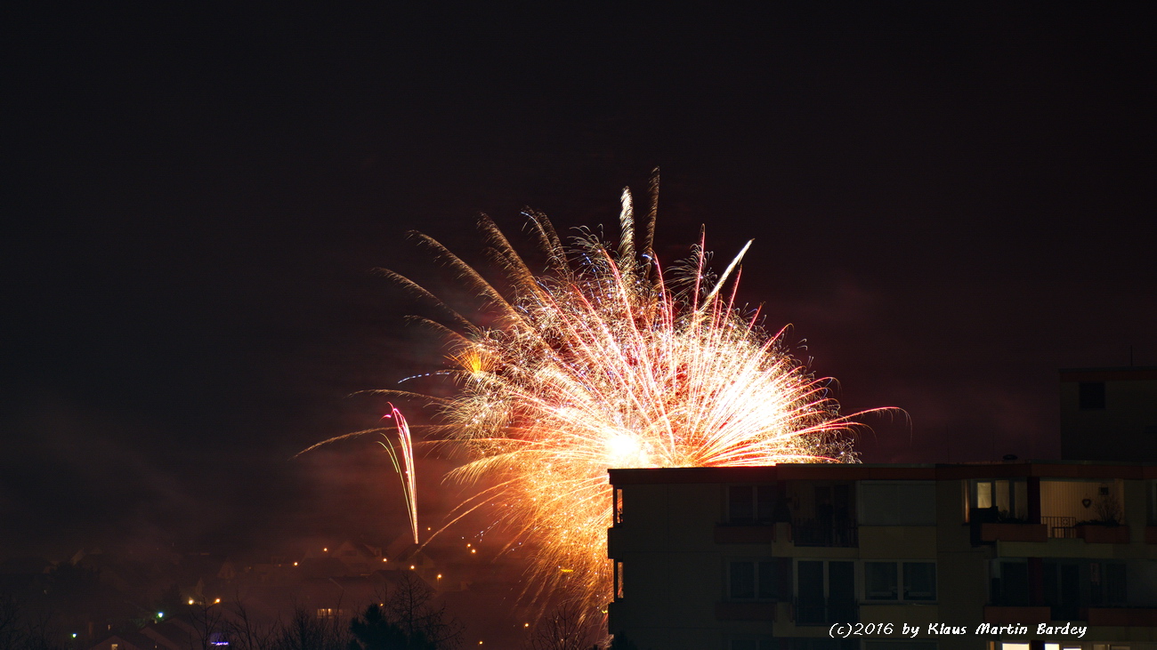 Feuerwerk Waldpark Eisingen
