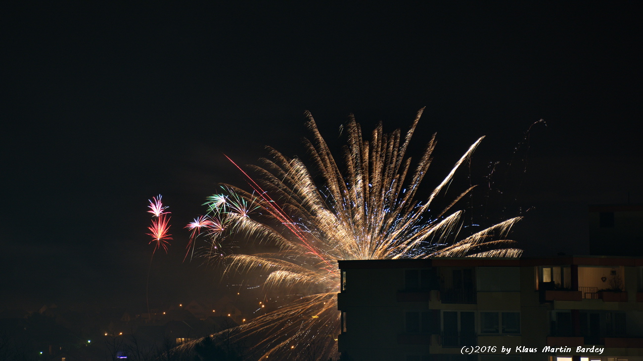 Feuerwerk Waldpark Eisingen