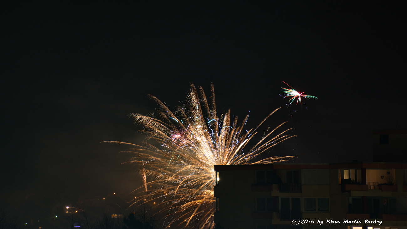 Feuerwerk Waldpark Eisingen