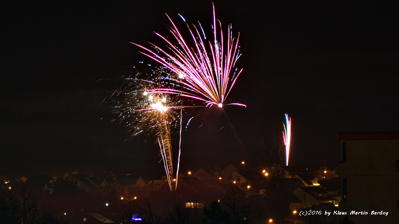 Feuerwerk Waldpark Eisingen