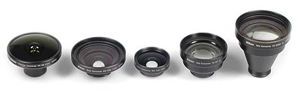 Nikon Coolpix 990 Vorsatzlinsen