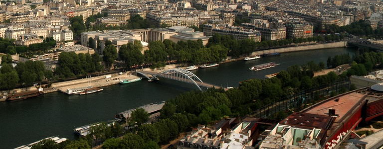 Blick auf Paris